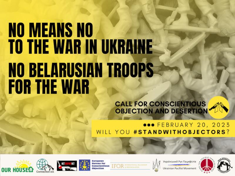 Llamamiento: No envíen tropas bielorrusas